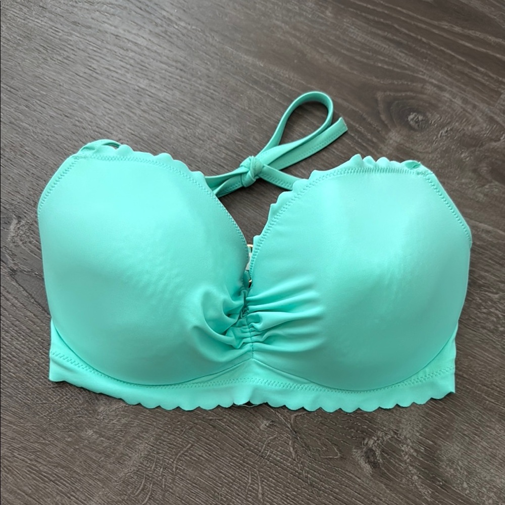 Victoria's Secret Aqua Bikini Top